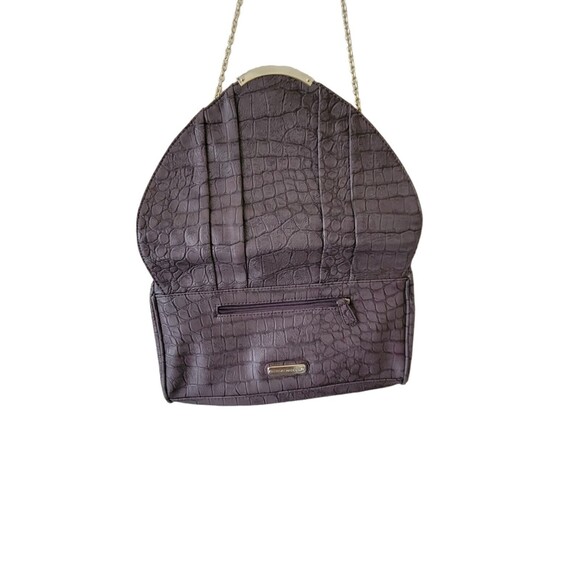 Steve Madden Envelope Crossbody Vegan Leather Bag Faux Snake Skin - Picture 4 of 7